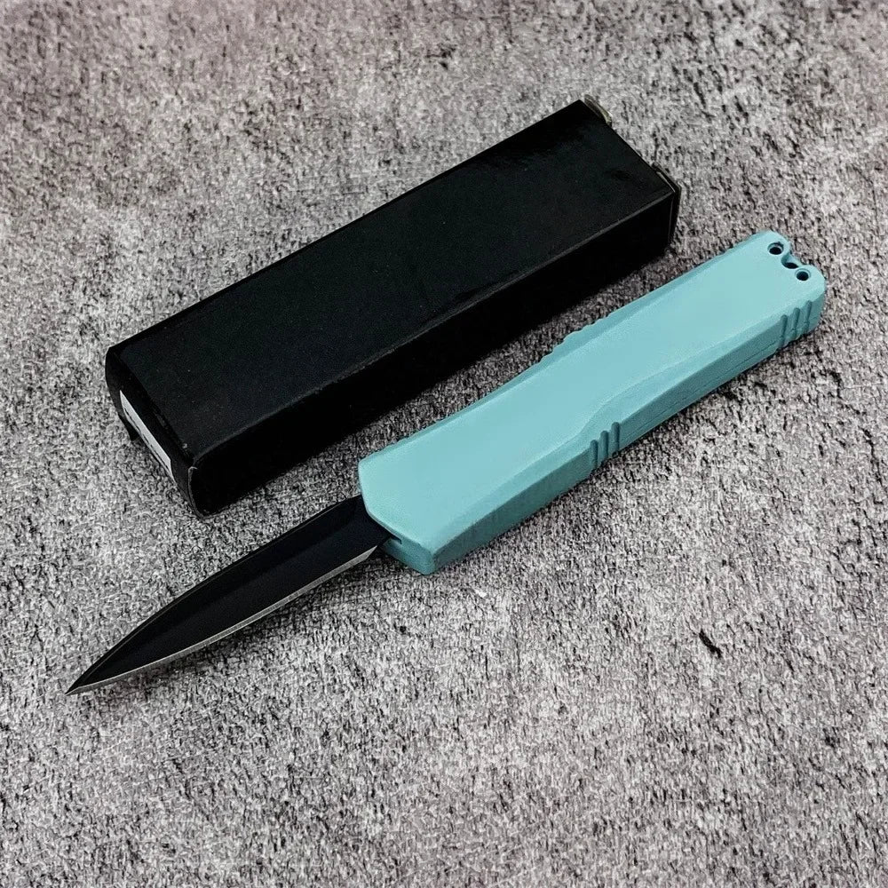 High Quality PocketKnife 440c Steel Blade, Aluminum Handle, Outdoor EDC Survival Hiking Camping and Fishing Tools