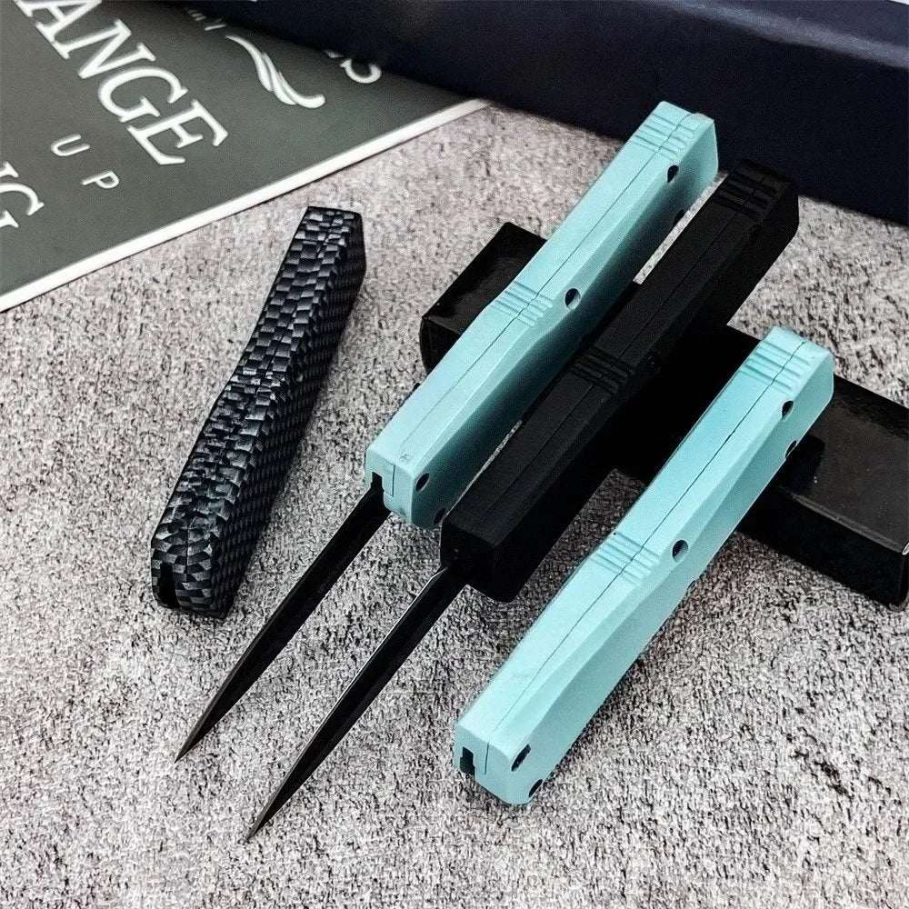 High Quality PocketKnife 440c Steel Blade, Aluminum Handle, Outdoor EDC Survival Hiking Camping and Fishing Tools